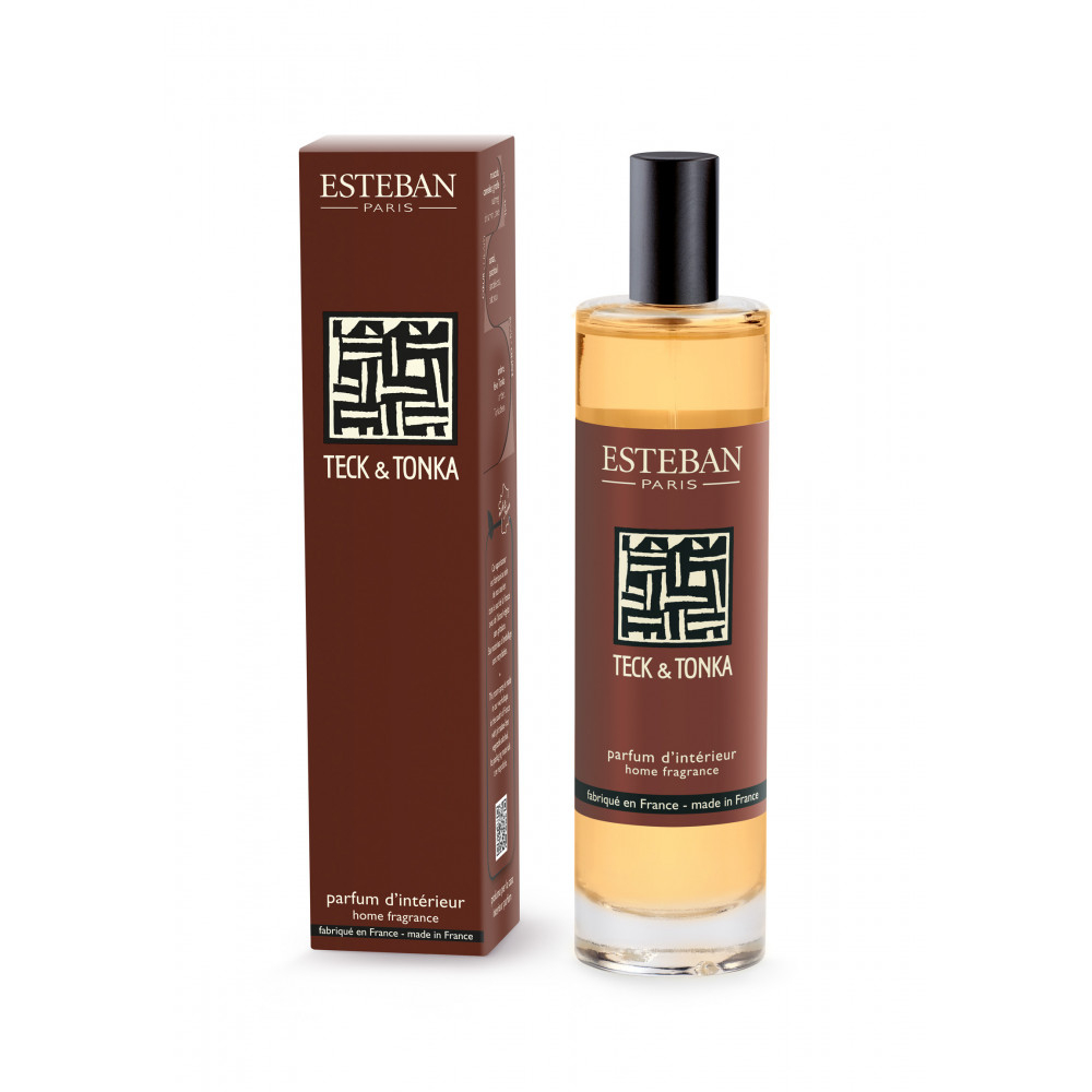 Vaporisateur 75ml Teck&Tonka ESTEBAN verre