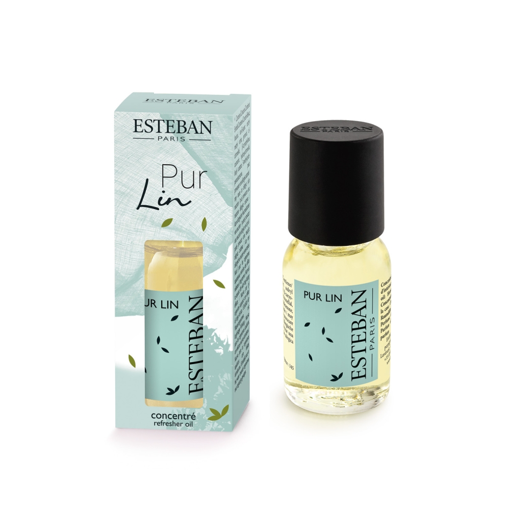 Concentré de parfum Pur lin 15 ml verre 2.5 cm esteban 2.5x2.5 cm