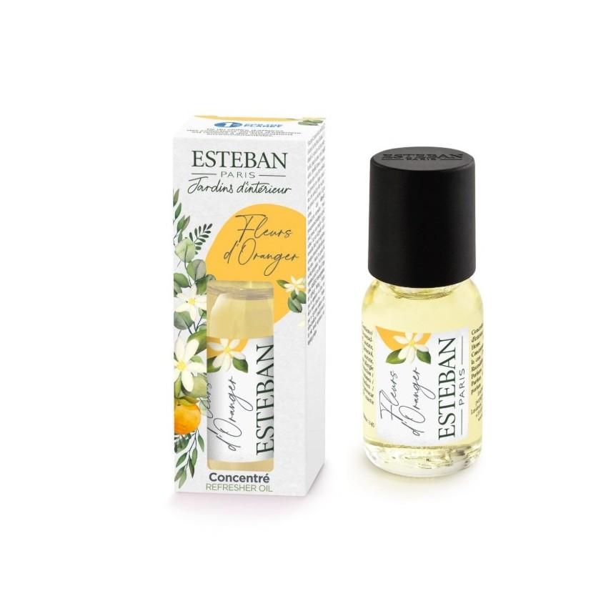 Concentré de parfum Fleurs d'Oranger 15 ml verre 2.5 cm esteban 2.5x2.5 cm