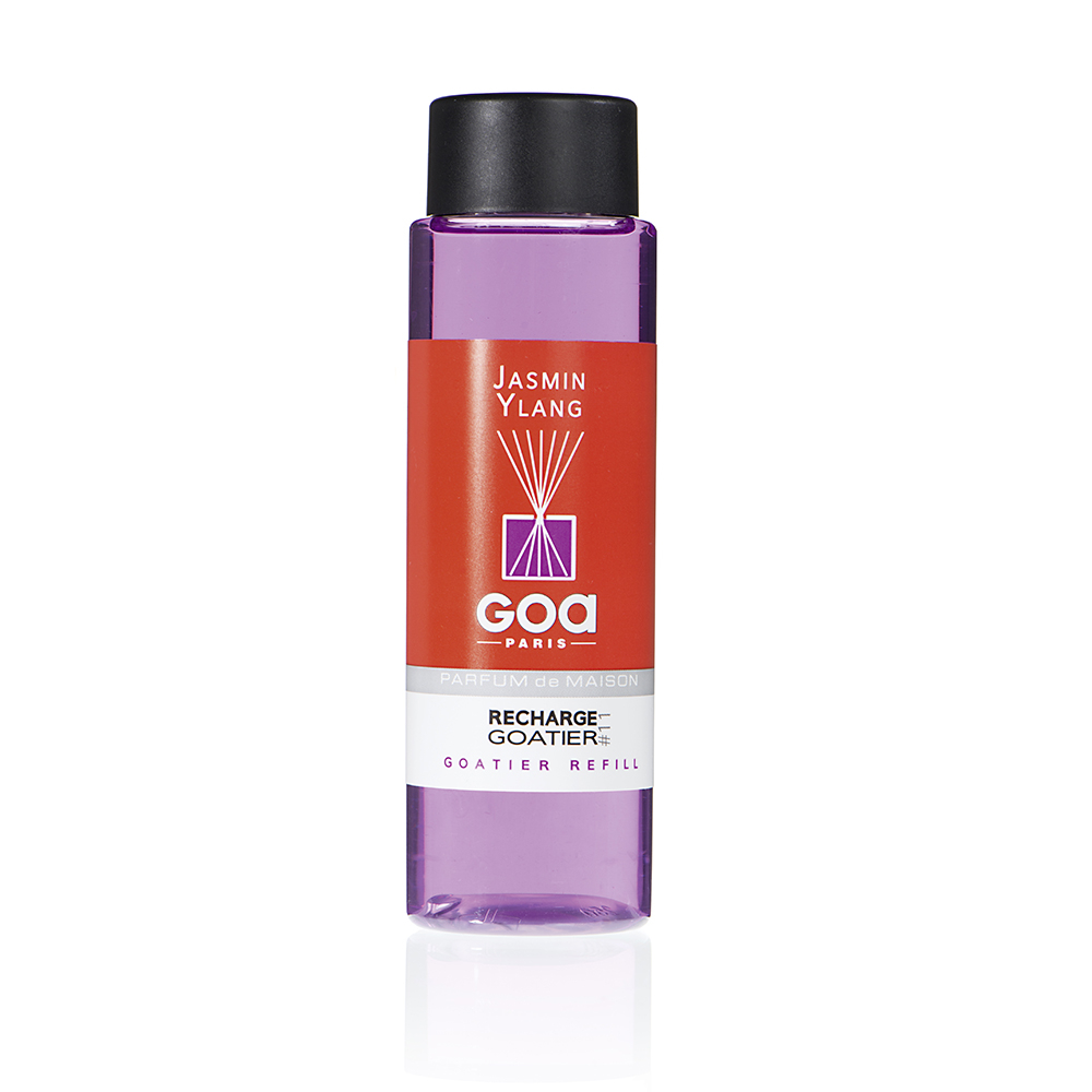 Recharge jasmin ylang 250 ml plastique 5 cm goa