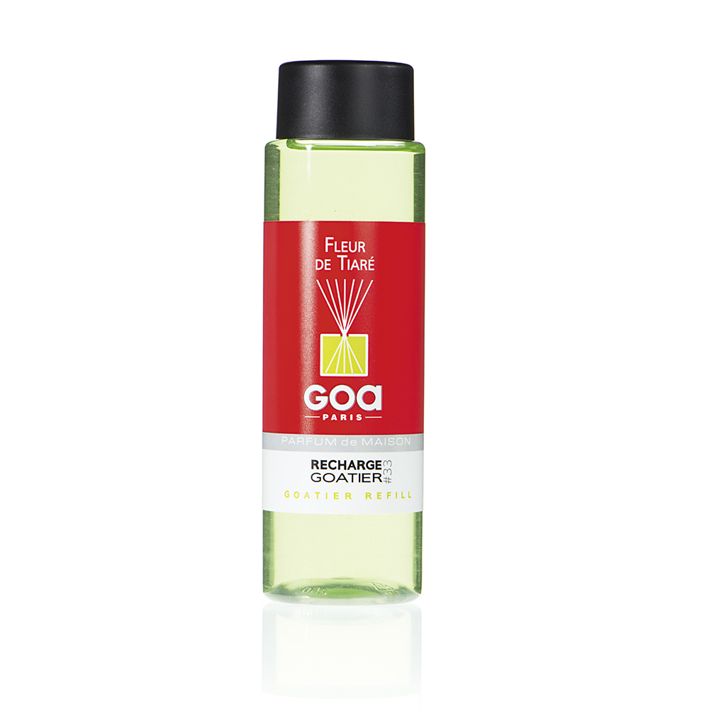 Recharge fleur de tiaré 250 ml plastique 5 cm goa