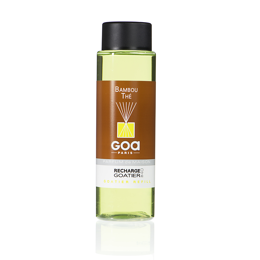 Recharge bambou thé 250 ml plastique 5 cm goa