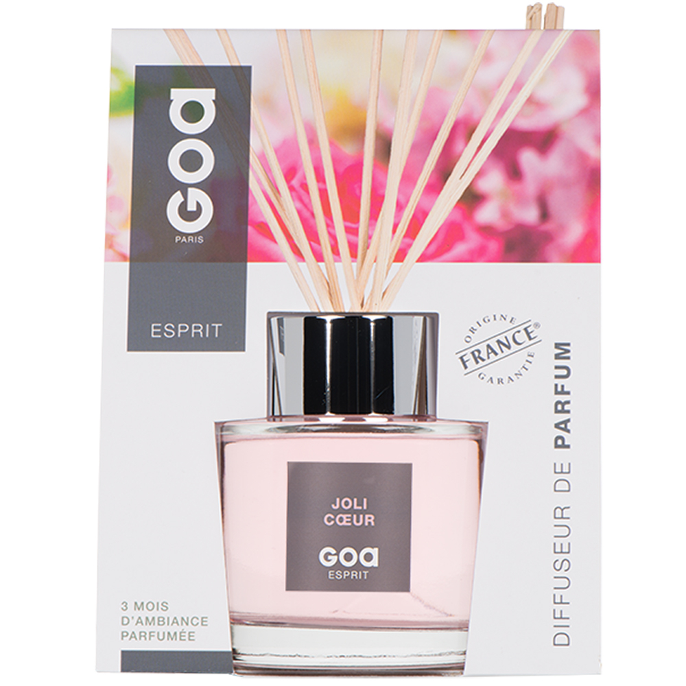 Goatier Esprit joli cœur 200 ml verre 8 cm goa