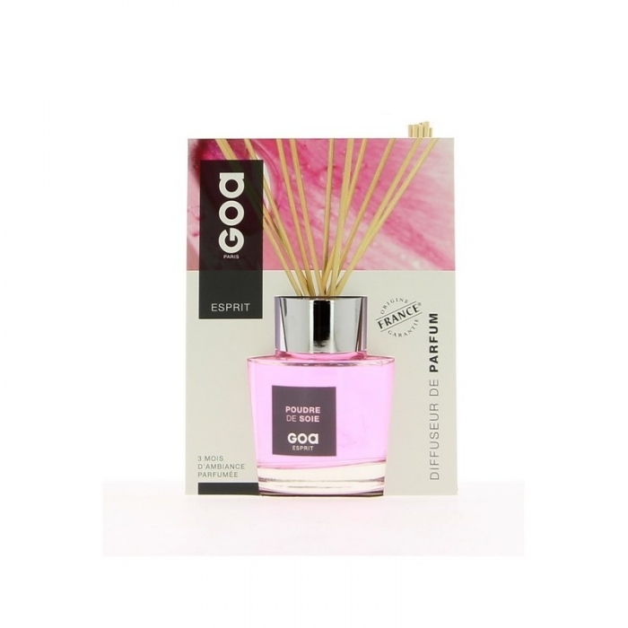 Goatier Esprit poudre de soie 200 ml verre 8 cm goa