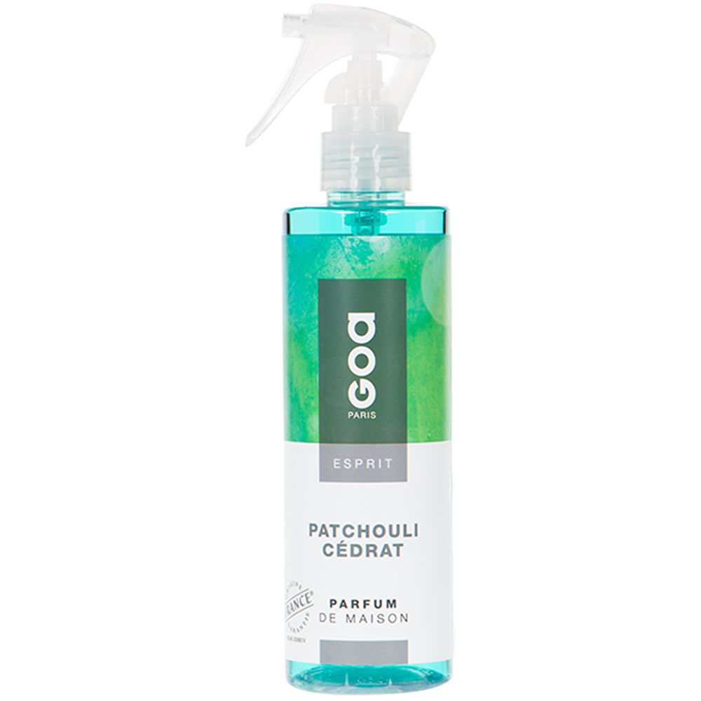 Clem Vert Vaporisateur Esprit Patchouli Cédrat 250 Ml - Goa - Plastique - Image 4
