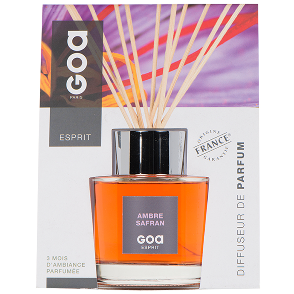 Goatier Esprit ambre safran 200 ml verre 8 cm goa