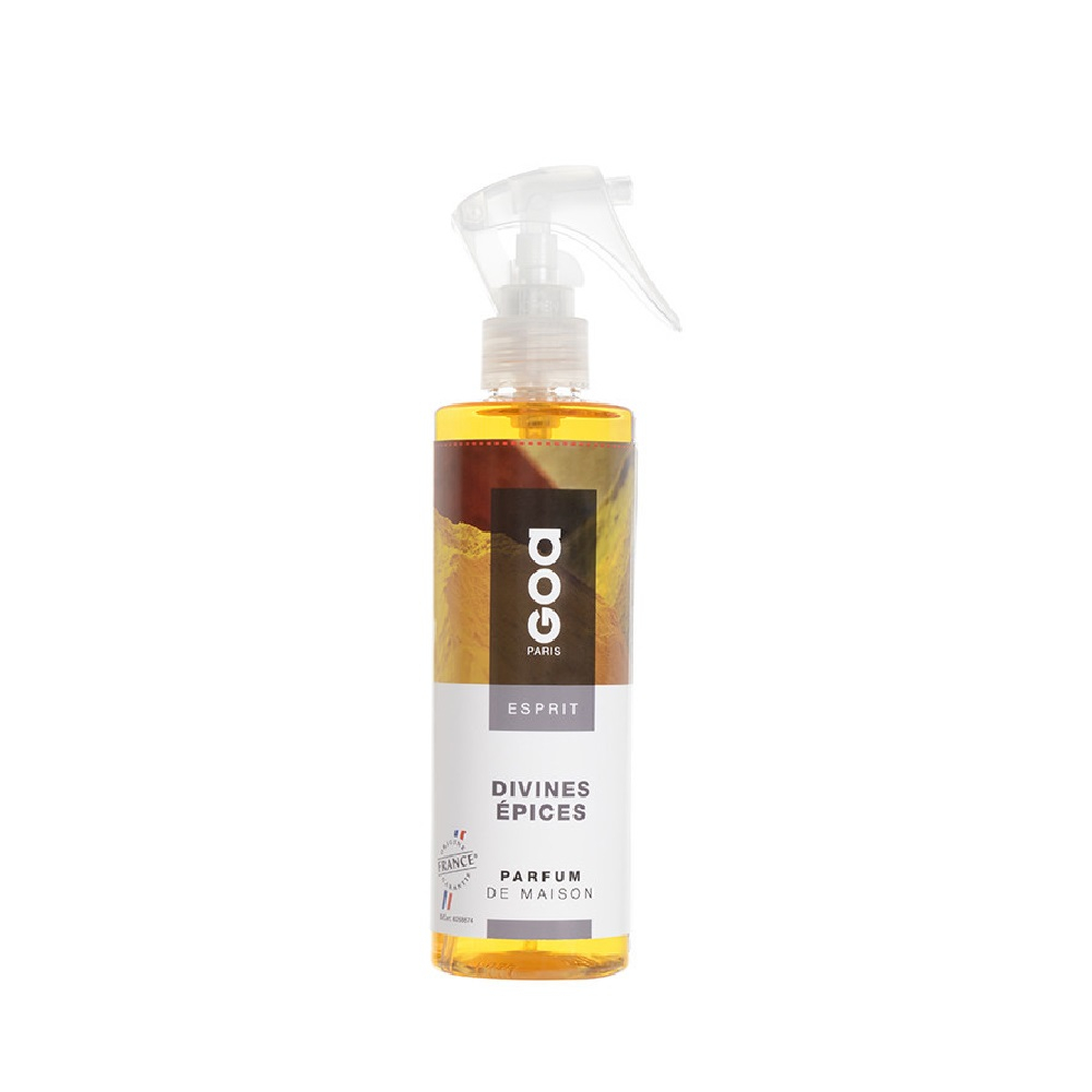 Vaporisateur esprit Divines épices 250 ml plastique 5 cm goa