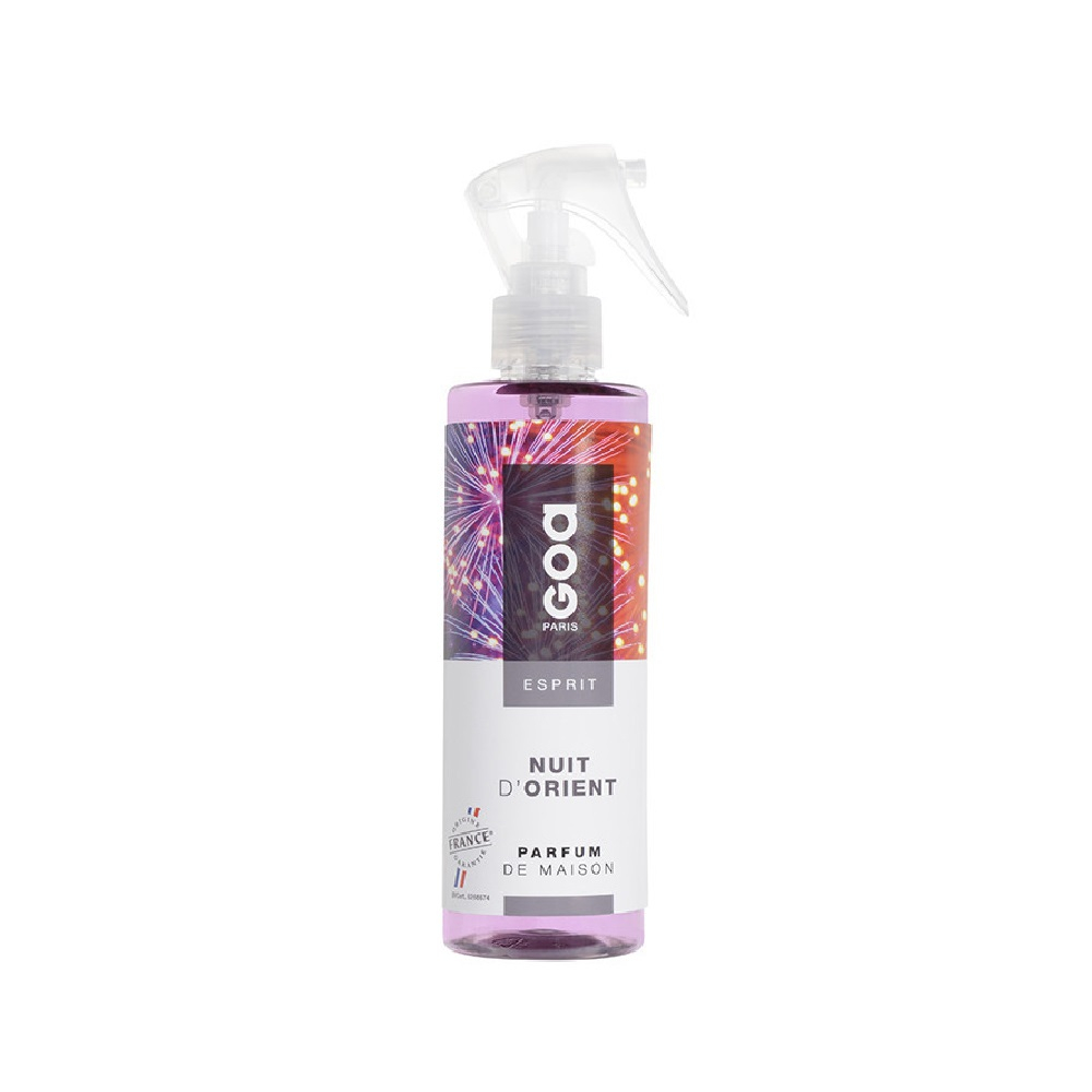Vaporisateur esprit Nuit d'orient 250 ml plastique 5 cm goa