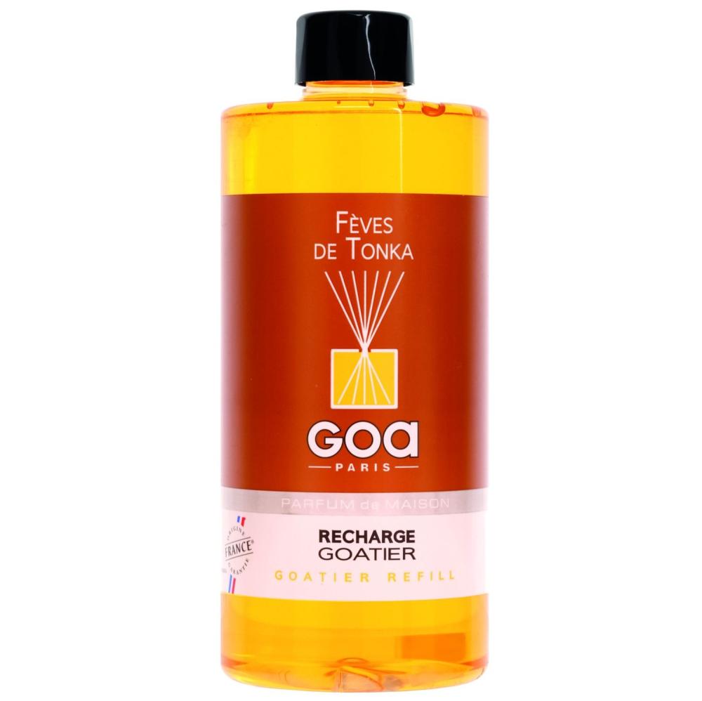 GOA - Recharge Parfum d'Intérieur Fèves de Tonka - 500 ml - Jaune - Image 2
