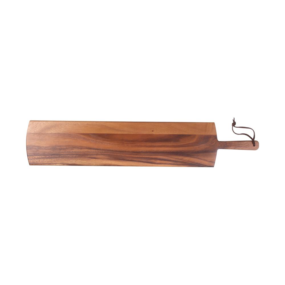 Planche de présentation 67x13 cm en bois d'acacia 67.00x14.00 cm