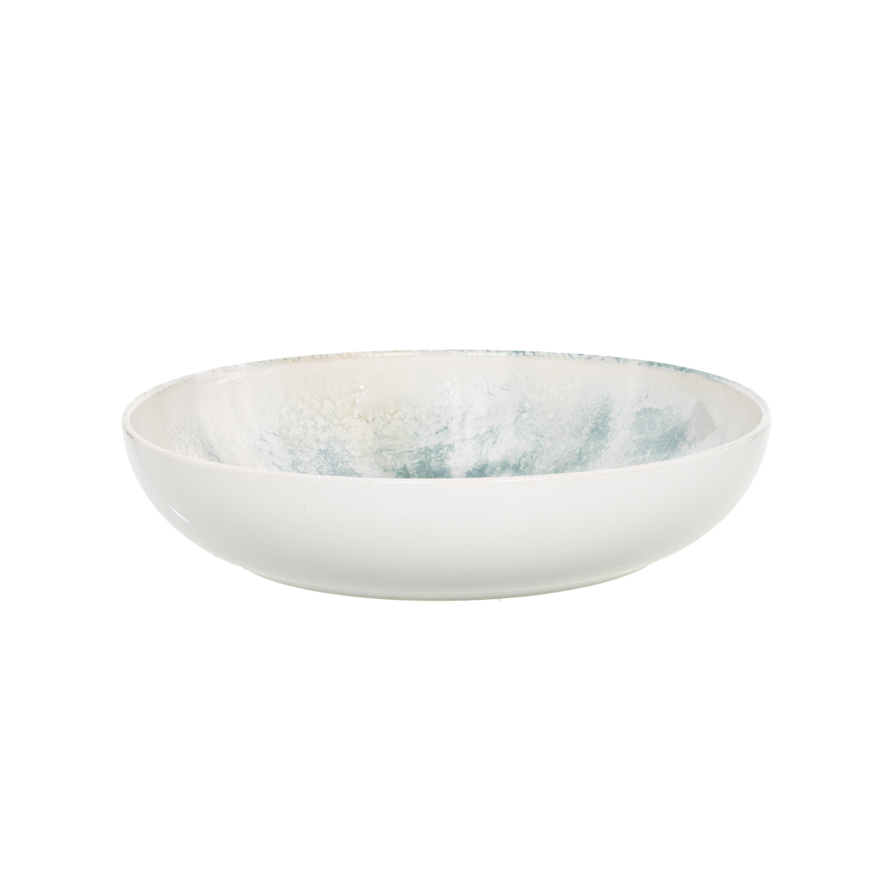 Saladier bas Islande 28 cm grès 28.00x28.00 cm