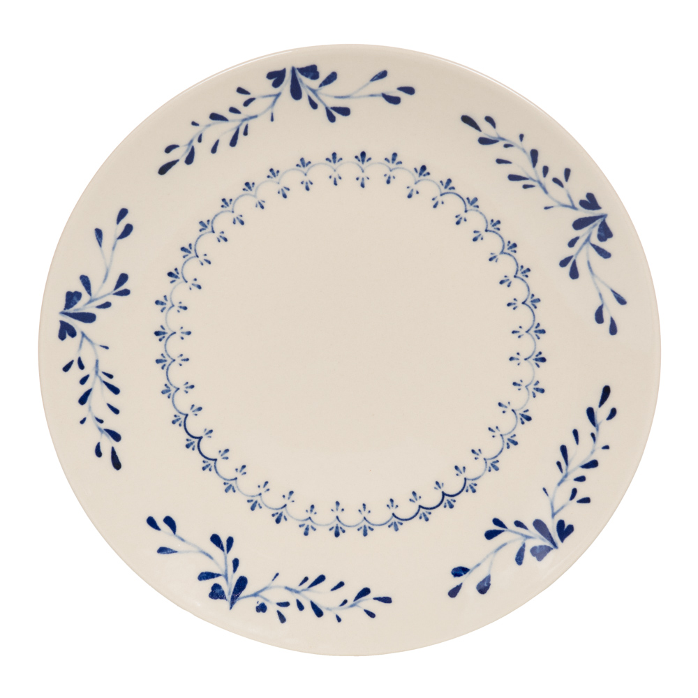 Table Passion Bleu Plat Rond Appoline 32 Cm - Image 2