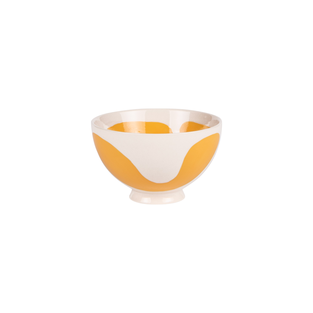 Bol Lulli jaune 15 cm (lot de 6) grès 15.00 cm TABLE PASSION 15.00x15.00 cm
