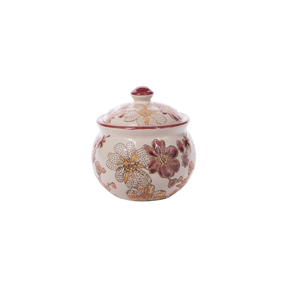 Sucrier Kiyo 10 cm grès 9.00 cm TABLE PASSION 9.00x9.00 cm