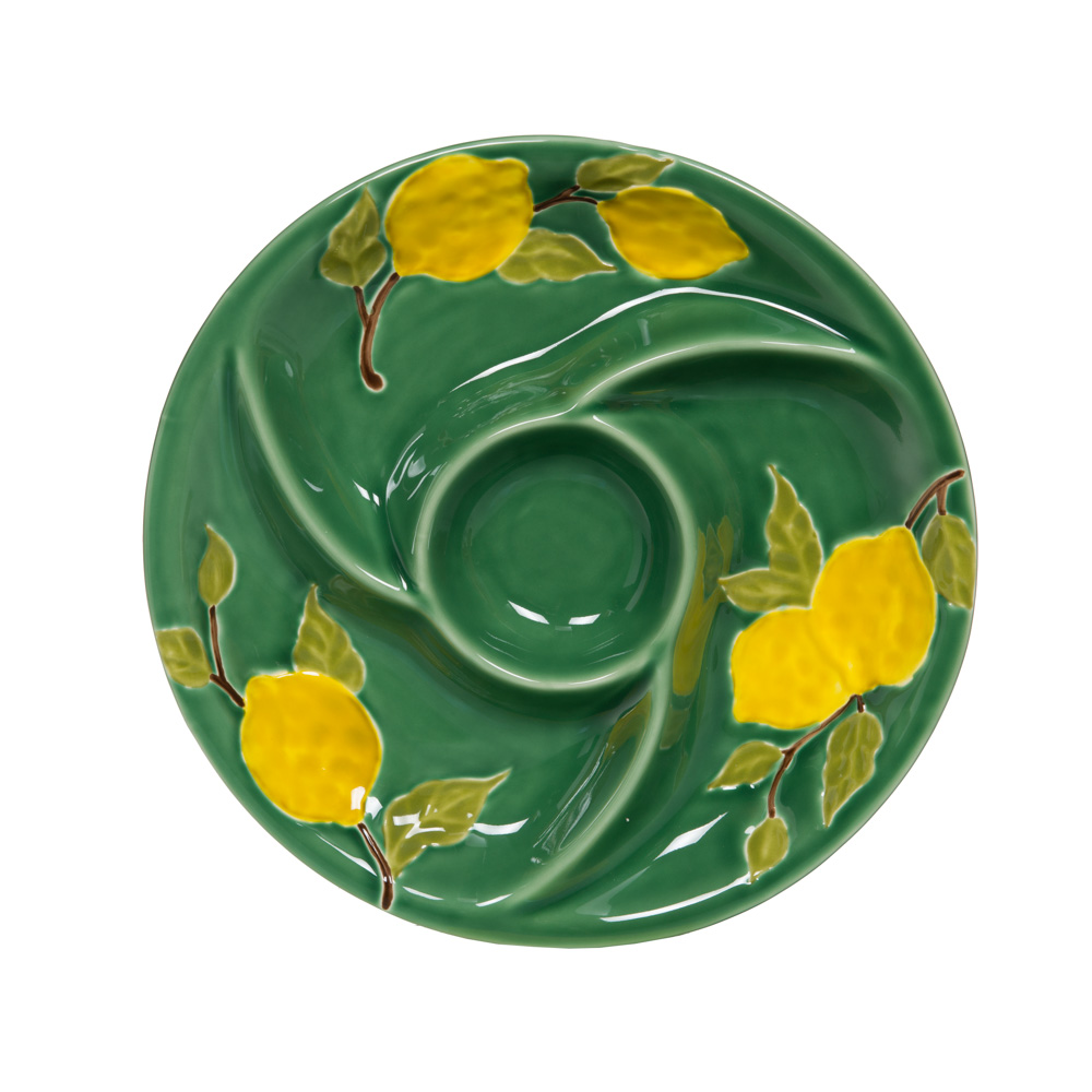 Table Passion Plat 4 Compartiments Lemon 31,5 Cm - Image 2