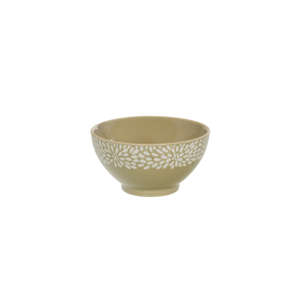 Table Passion Vert Bol Tahini 14 Cm (Lot De 4) - Grès - Image 2