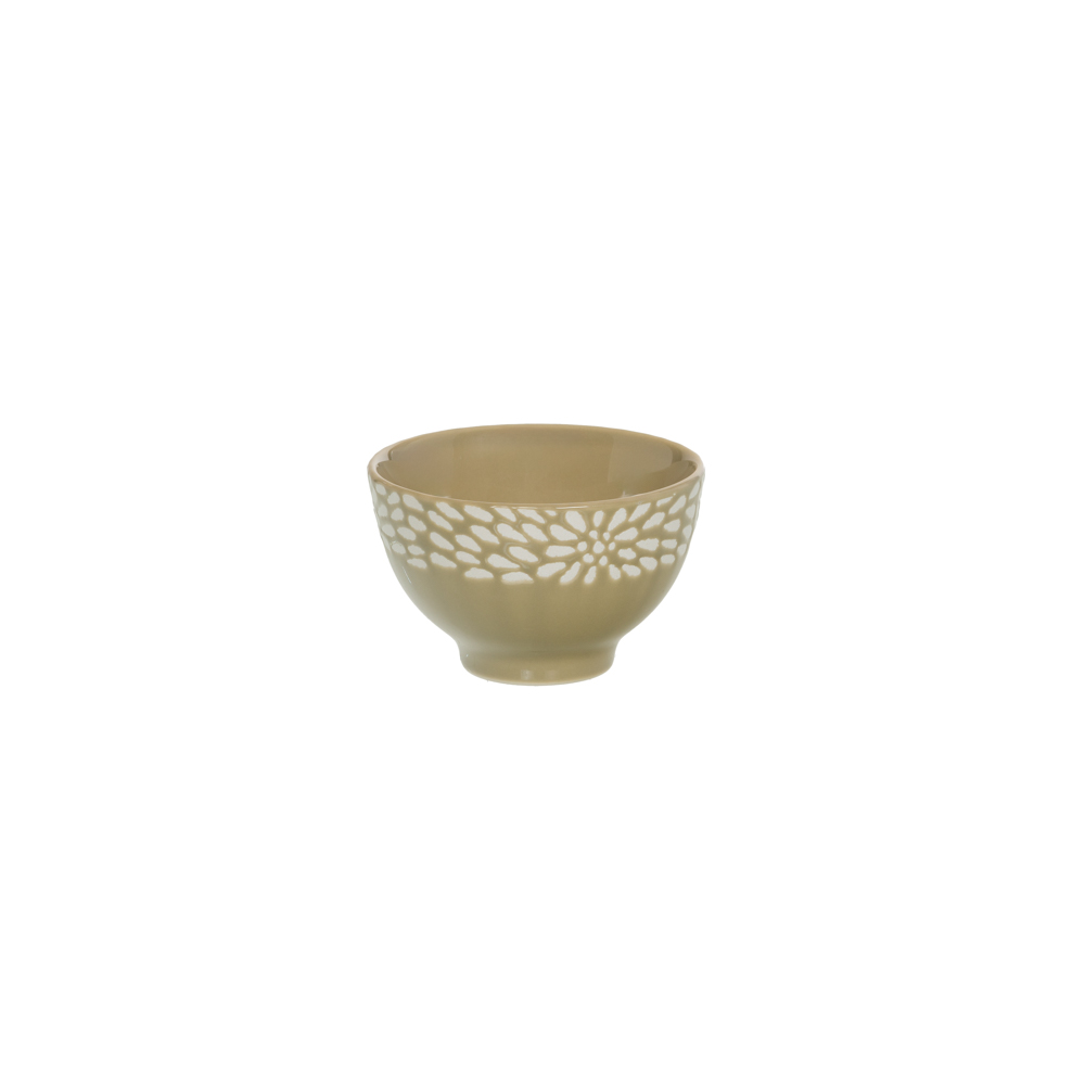 Mini bol Tahini 9,5 cm (lot de 6) grès 6.00 cm TABLE PASSION 9.50x6.00 cm