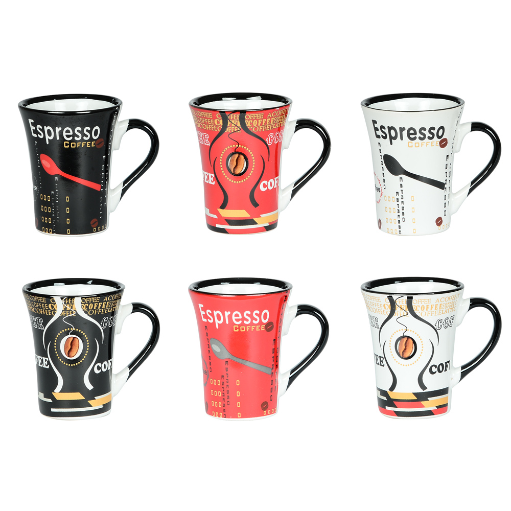 Tasses A Expresso 15 Cl Color Lot De 6 Porcelaine 7 Cm Table Passion Ebay