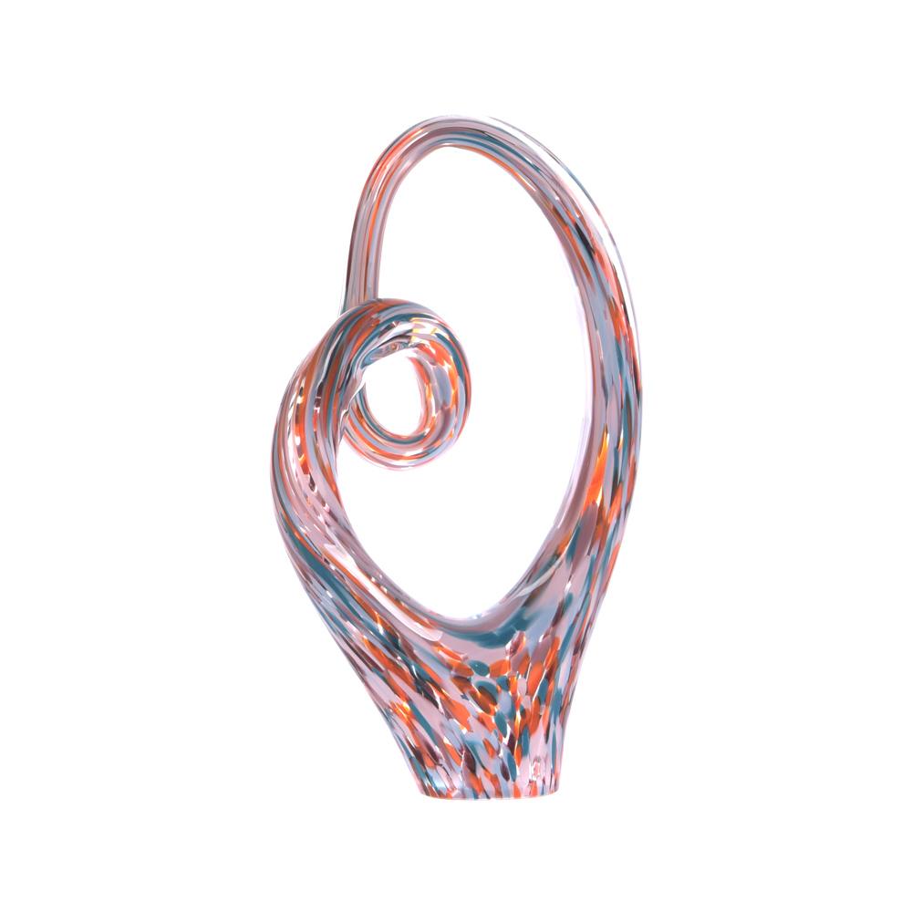 Sculpture Lilly en verre 25 cm 15.00x15.00 cm