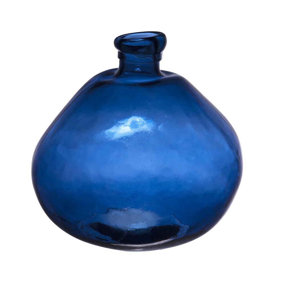 Vase Symplicity 33 cm bleu verre 30.00 cm TABLE PASSION 30.00x30.00 cm