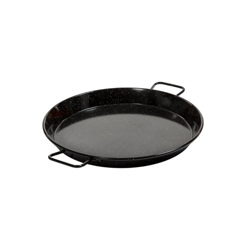 Plat à paëlla émaillé 46 cm acier 47.00x60.00 cm