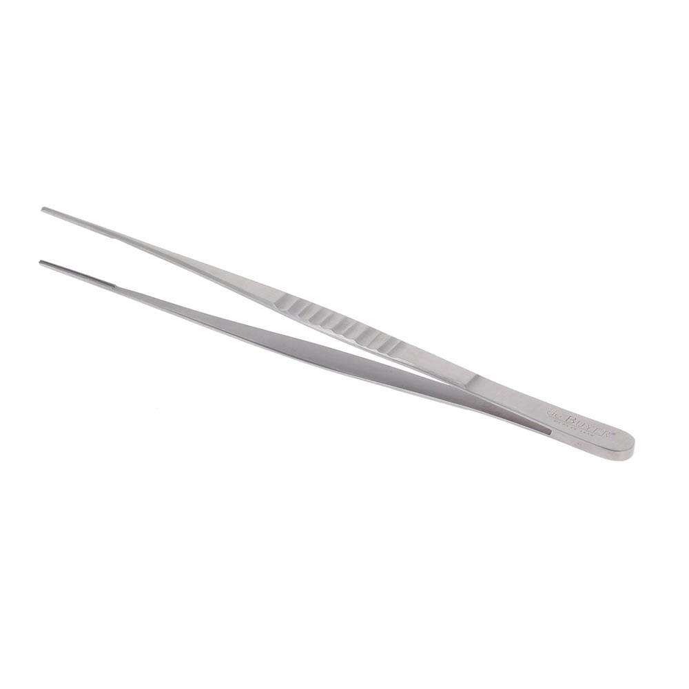 De Buyer Pince À Épiler Droite, Inox, 16 Cm - Image 2