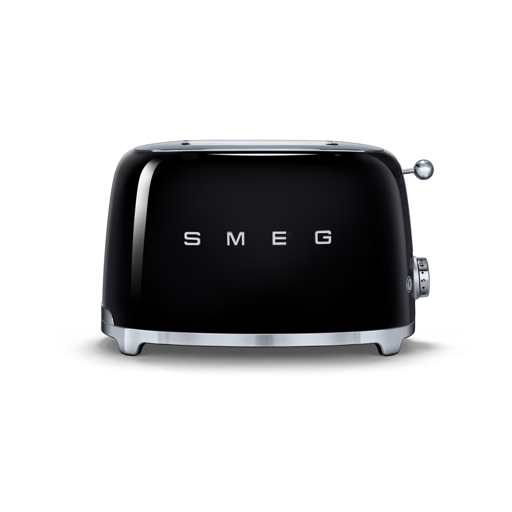 Smeg Noir Grille Pain Tsf01bl - Image 2