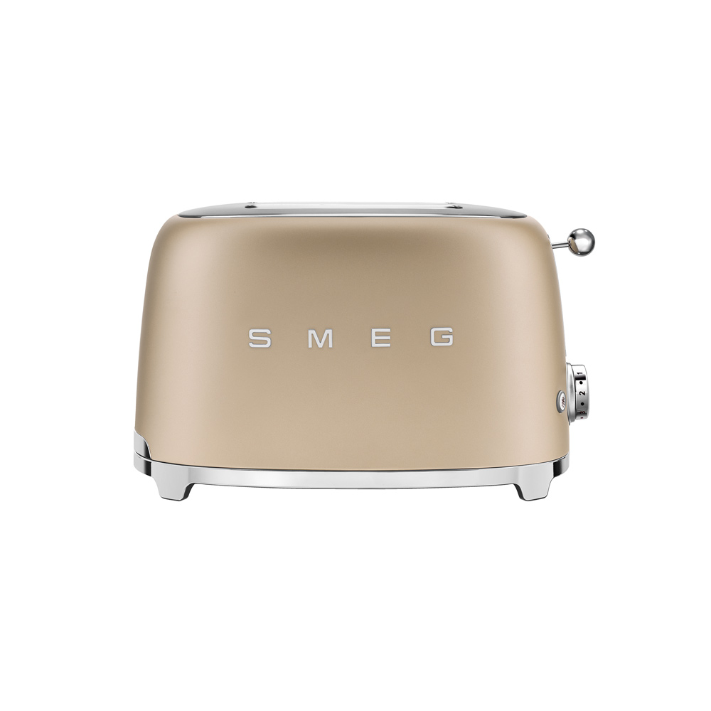 Smeg Or Mat Grille-Pain Tsf01 2 Fentes Toaster Or - Image 2