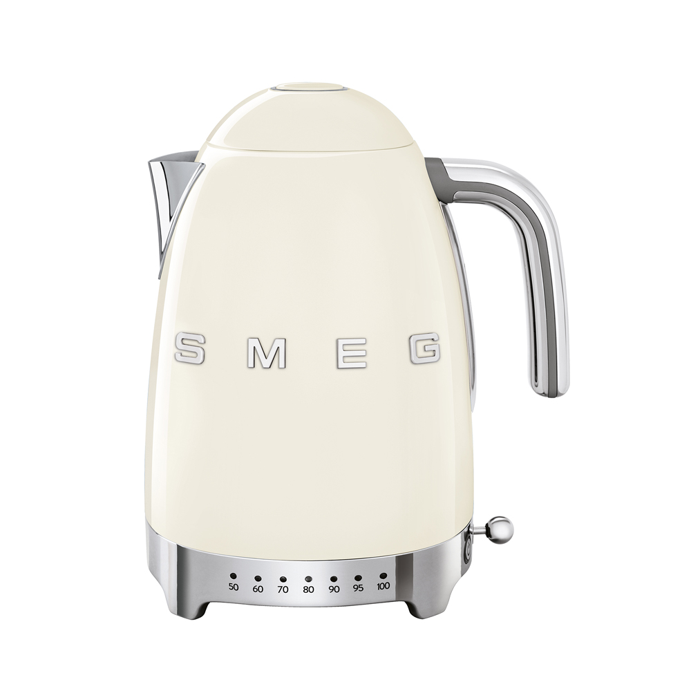 Smeg Bouilloire Avec Réglage De Température Crème 1,7 L Années 50 - Image 2