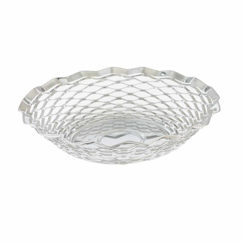 Corbeille à pain inox 24 cm acier inoxydable (inox) 24.00 cm ROGER ORFEVRE 24.50