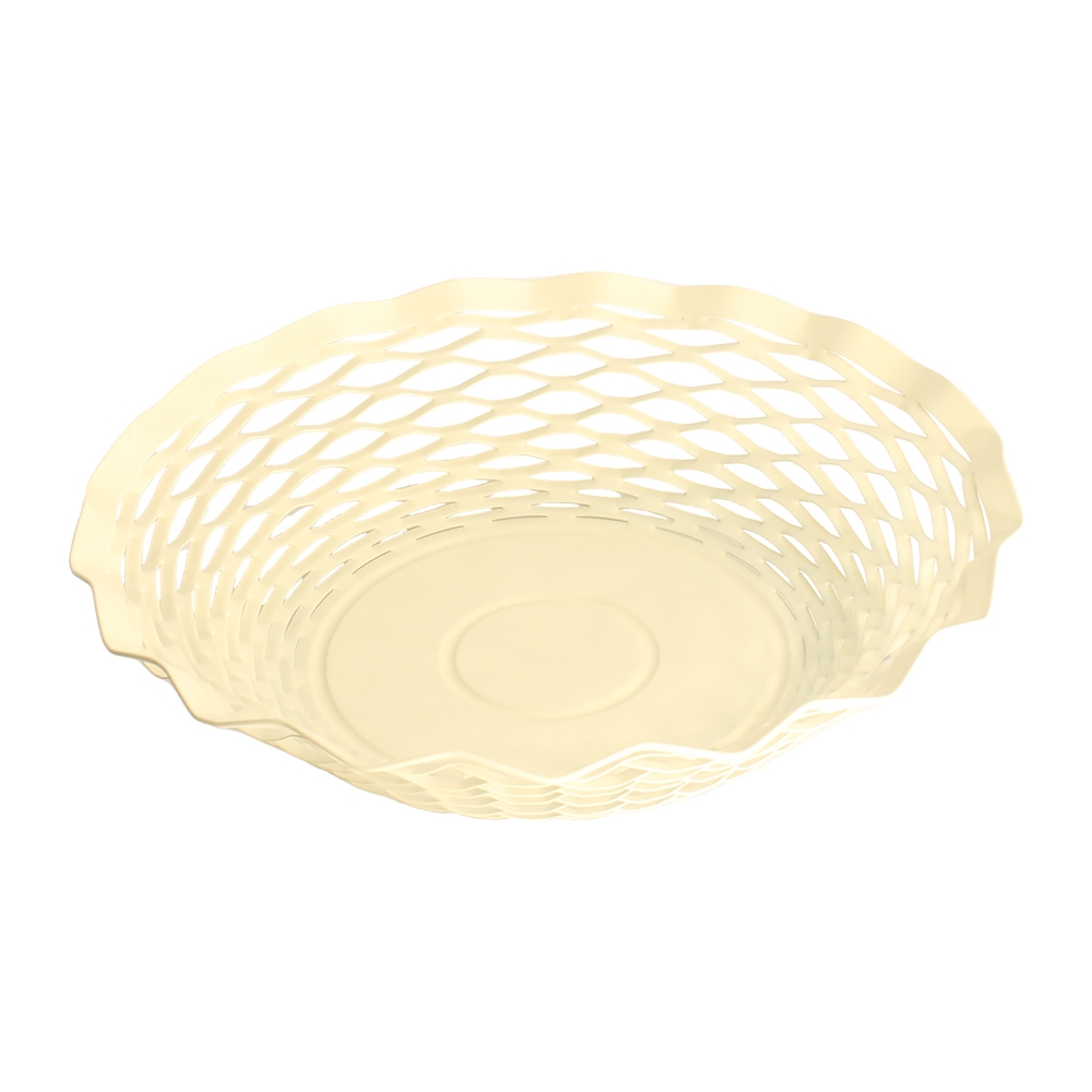 Corbeille à pain 24.5 Vanille métal 25.00 cm ROGER ORFEVRE 25.00x25.00 cm