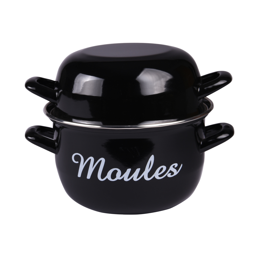 Marmite à moules 18cm acier 18.00 cm BAUMALU 18.00x18.00 cm
