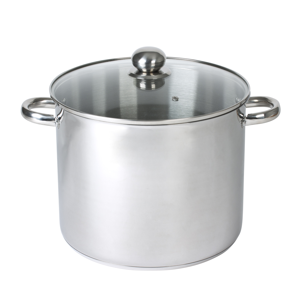 Joom Baumalu Traiteur - Standard - Inox - Couvercle Verre - 24 Cm Gris - Image 2