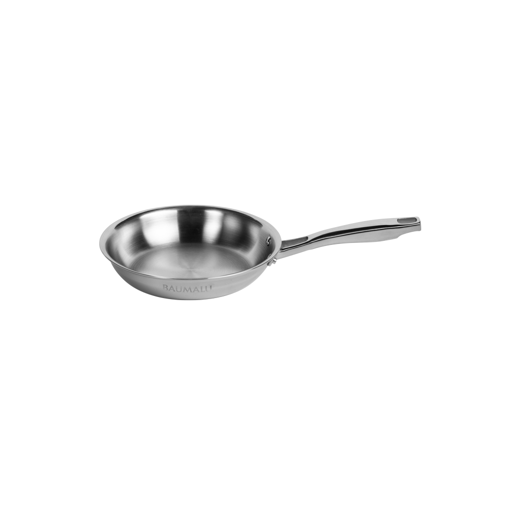 Baumalu Argent Poêle Tripli 20 Cm - / Métallique - Acier Inoxydable (Inox) - Image 2
