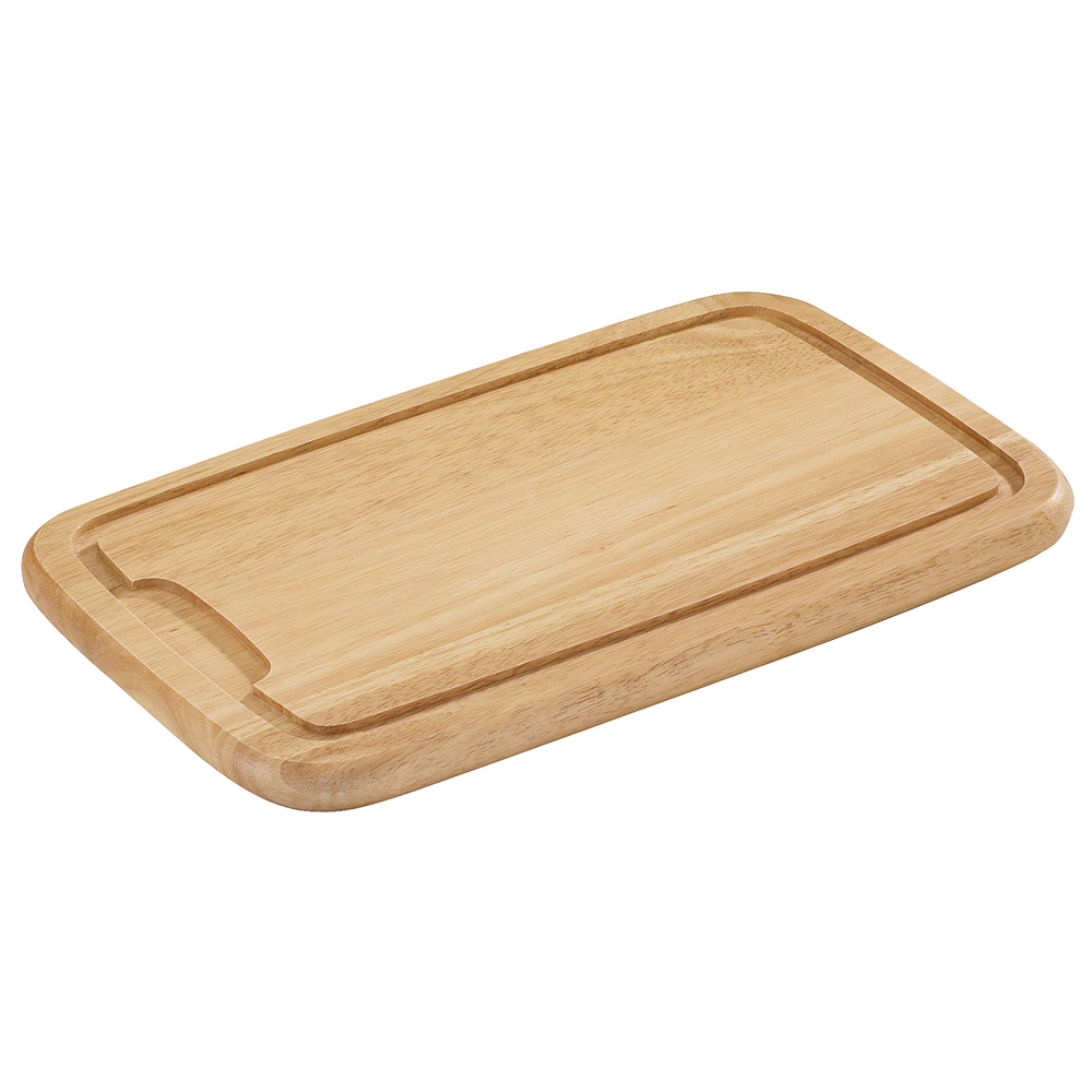 Zassenhaus Marron Planche À Découper 36X23 Cm - Bois D'hévéa - Image 3