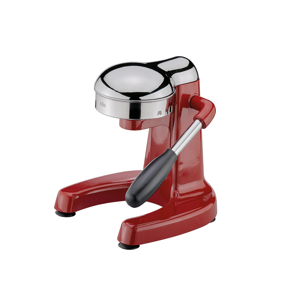 Presse-agrume Pro Positano rouge acier inoxydable (inox) 23.00x25.00 cm