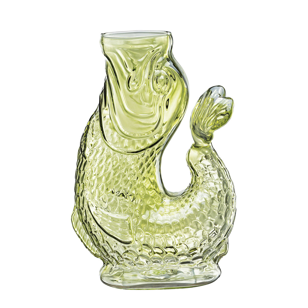 Cilio Verte/Vert Carafe À Eau Nemo 1L - Verre - Image 2