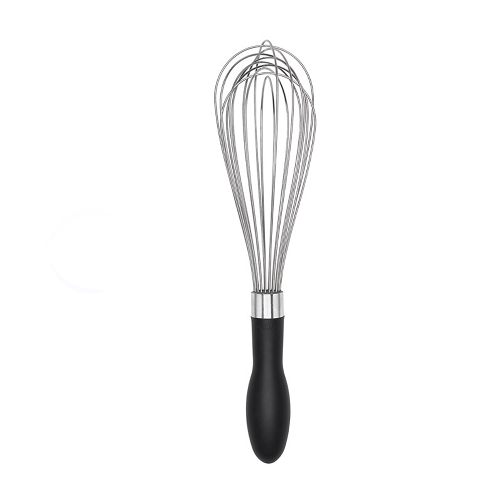Oxo Inox Et Noir Fouet En Inox 28 Cm - Argent - Inox - Image 2