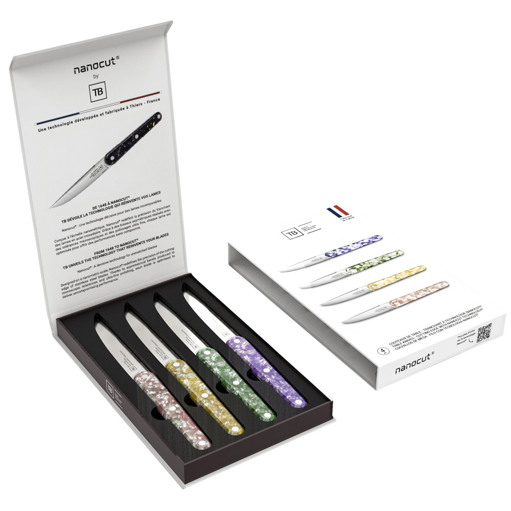 Tarrerias Bonjean Coffret Couteaux De Table - Multicolore - Image 2