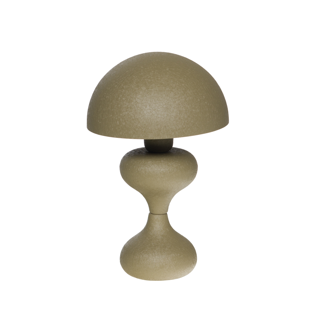 Lampe verte Mira 30 cm métal 20.00 cm TABLE PASSION 20.00x20.00 cm