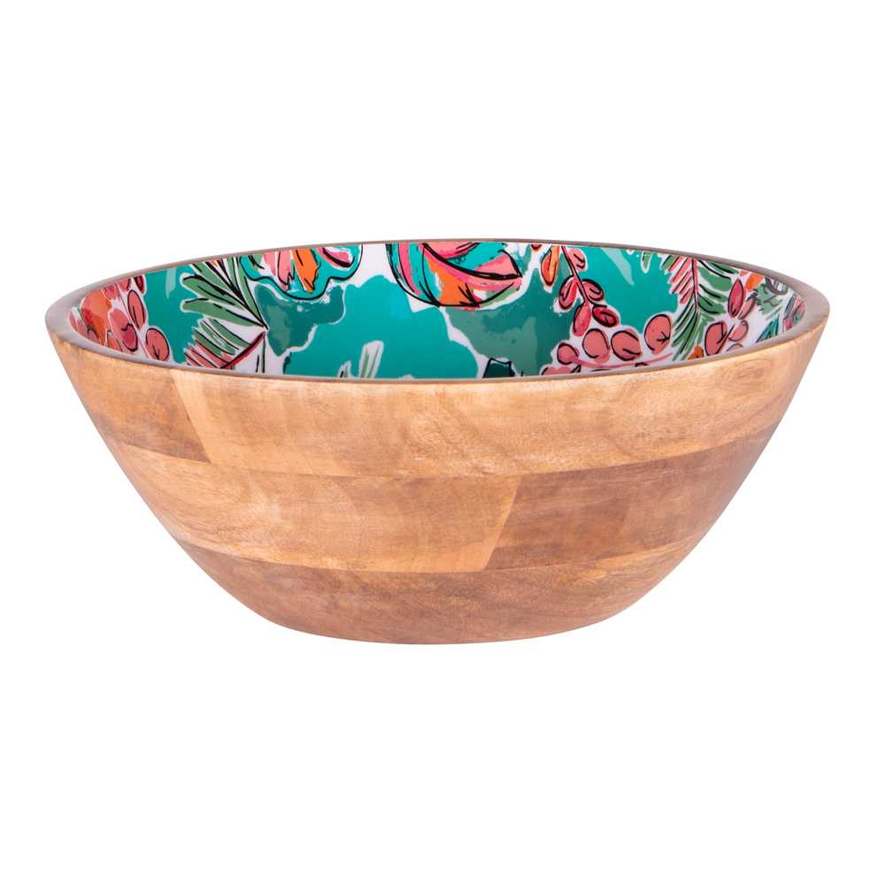 Saladier Florida 30 cm bois 31.00 cm table passion 31.00x31.00 cm