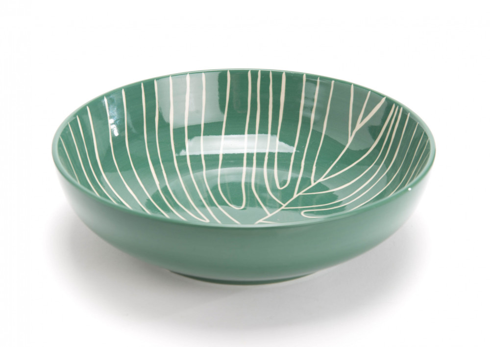 Saladier Natureva grès 28.00x28.00 cm