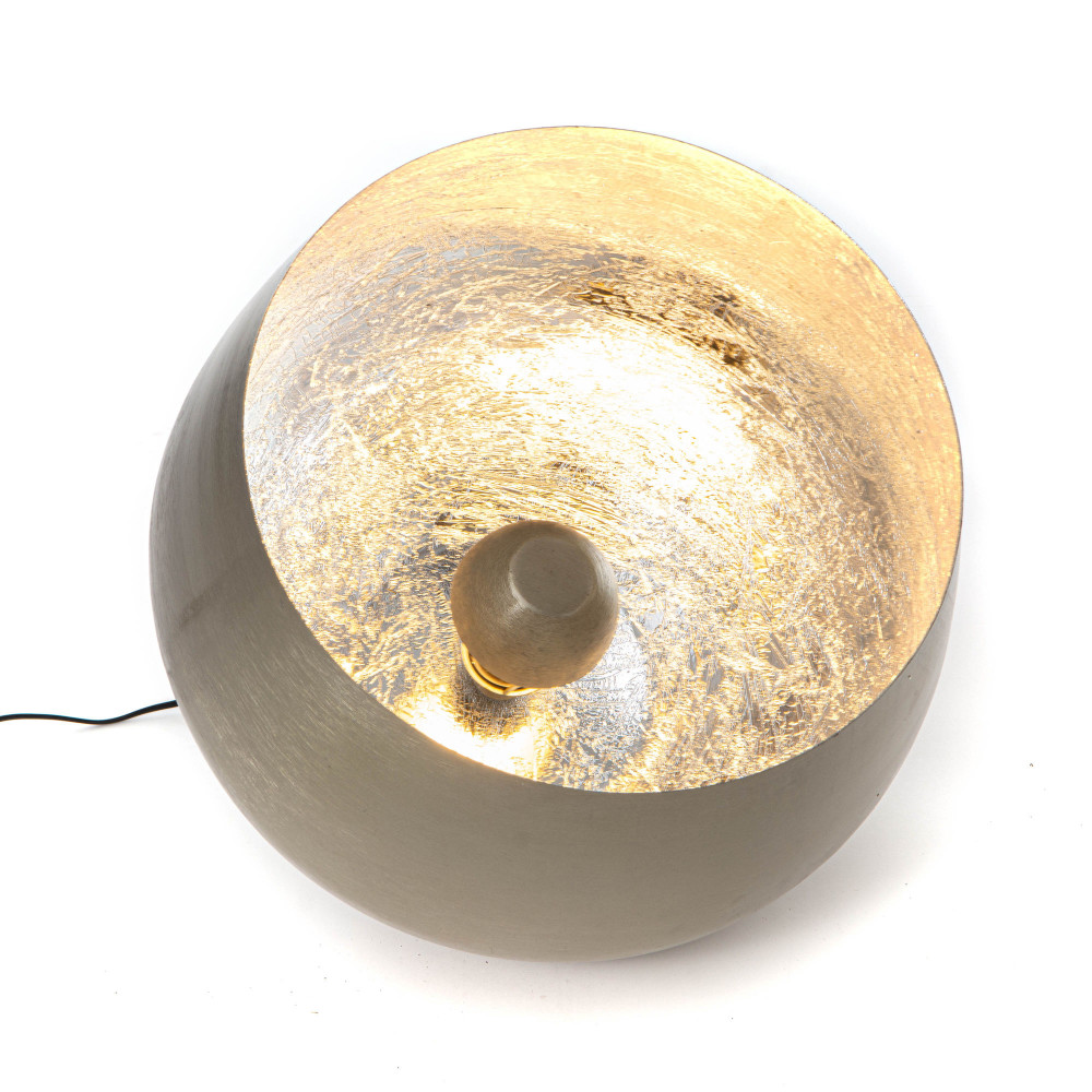 Lampe de table Samuel argent 50 cm métal 50.00 cm AMADEUS 50.00x50.00 cm