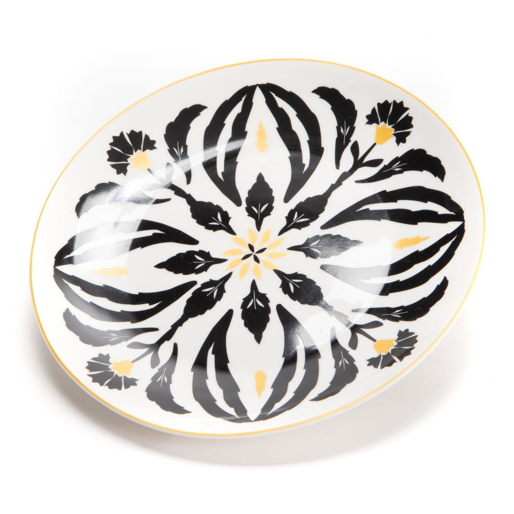 Coffret 6 assiettes à dessert Alix porcelaine 2.20x20.19 cm