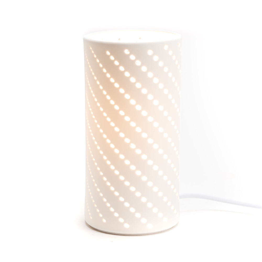 Lampe Ellie petit modèle porcelaine 10.00x10.00 cm
