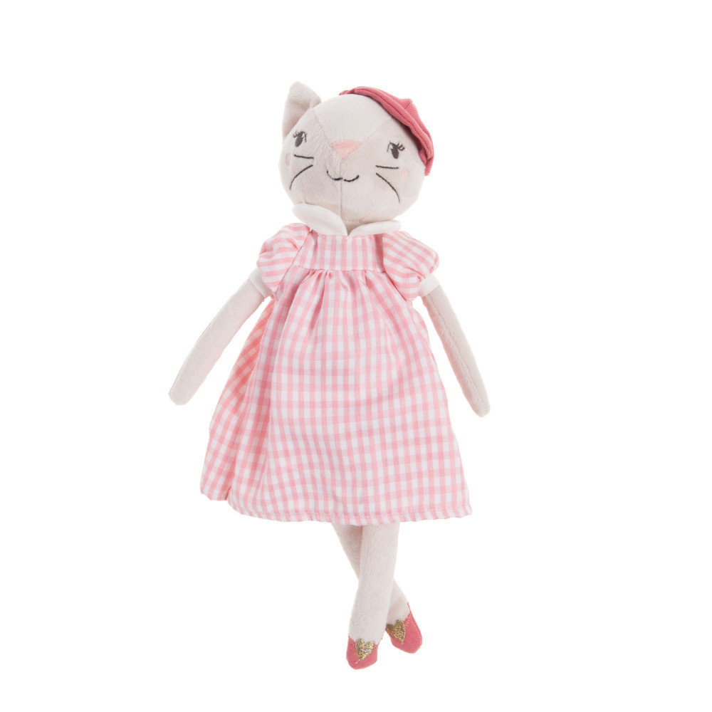 Amadeus Rose Peluche Mia Le Petit Chat - Polyester - Image 2