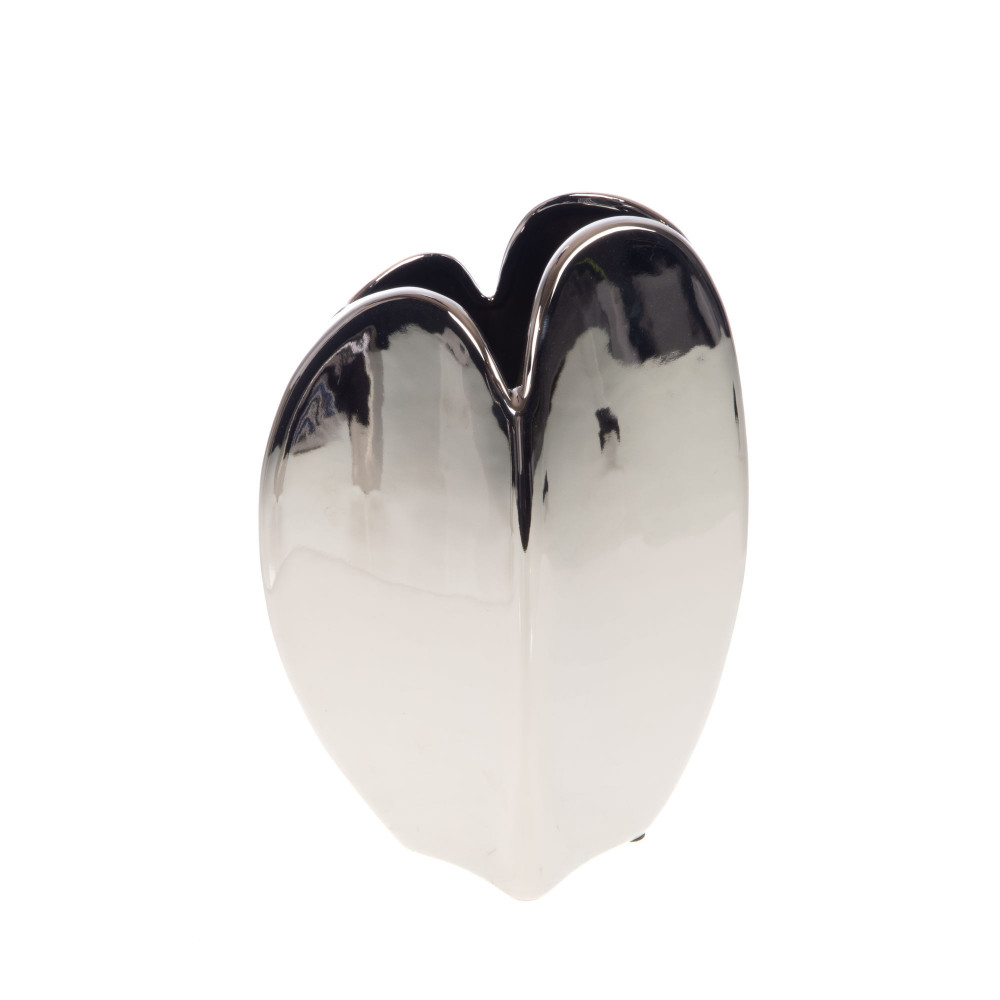 Amadeus Blanc/Noir Vase Céramique Décoratif – Et - Image 2
