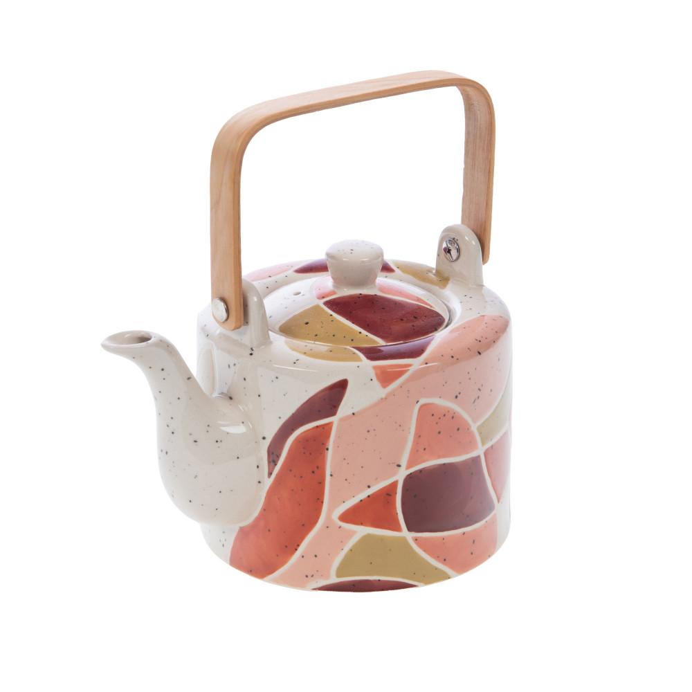 Théière infuseur Elena grès 12.00x19.00 cm
