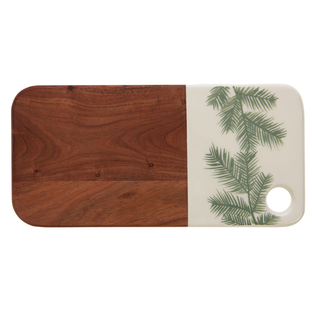 Planche Sylvestre 35x17 cm bois d'acacia 17.00x35.00 cm