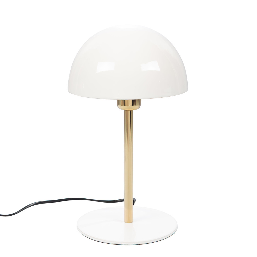 Lampe Basile blanc métal 20.00x20.00 cm